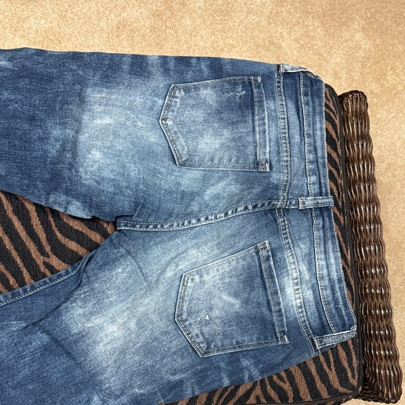 Diesel Men's Faded Blue Skinny Jeans - Picture 7 of 7